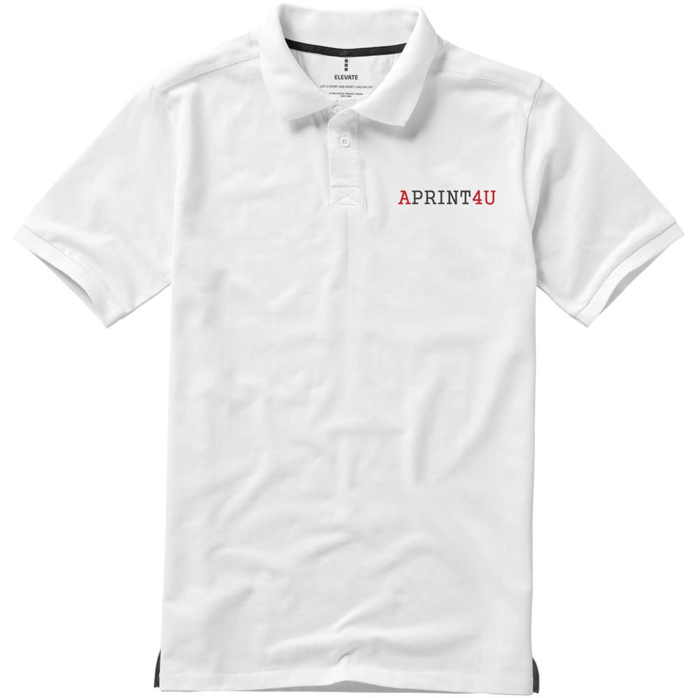 Calgary 200 g/m² herenpolo met korte mouwen