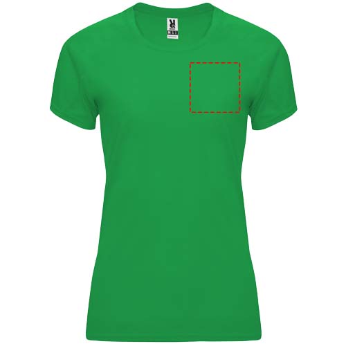 Bahrain 135 g/m² sportshirt met korte mouwen voor dames