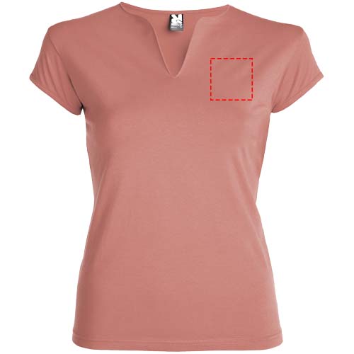 Belice 200 g/m² damesshirt met korte mouwen