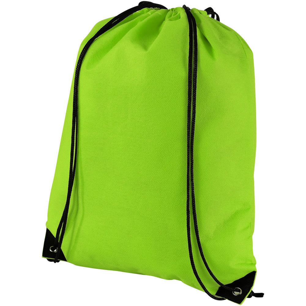 Evergreen non woven premium rugzak 5L - Lime