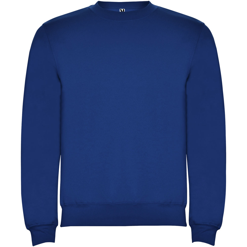 Clasica unisex trui met ronde hals - Koningsblauw