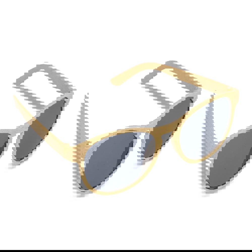 Eco zonnebril tarwestro Earth UV400 - Geel