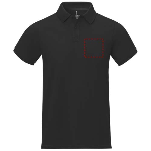Calgary 200 g/m² herenpolo met korte mouwen