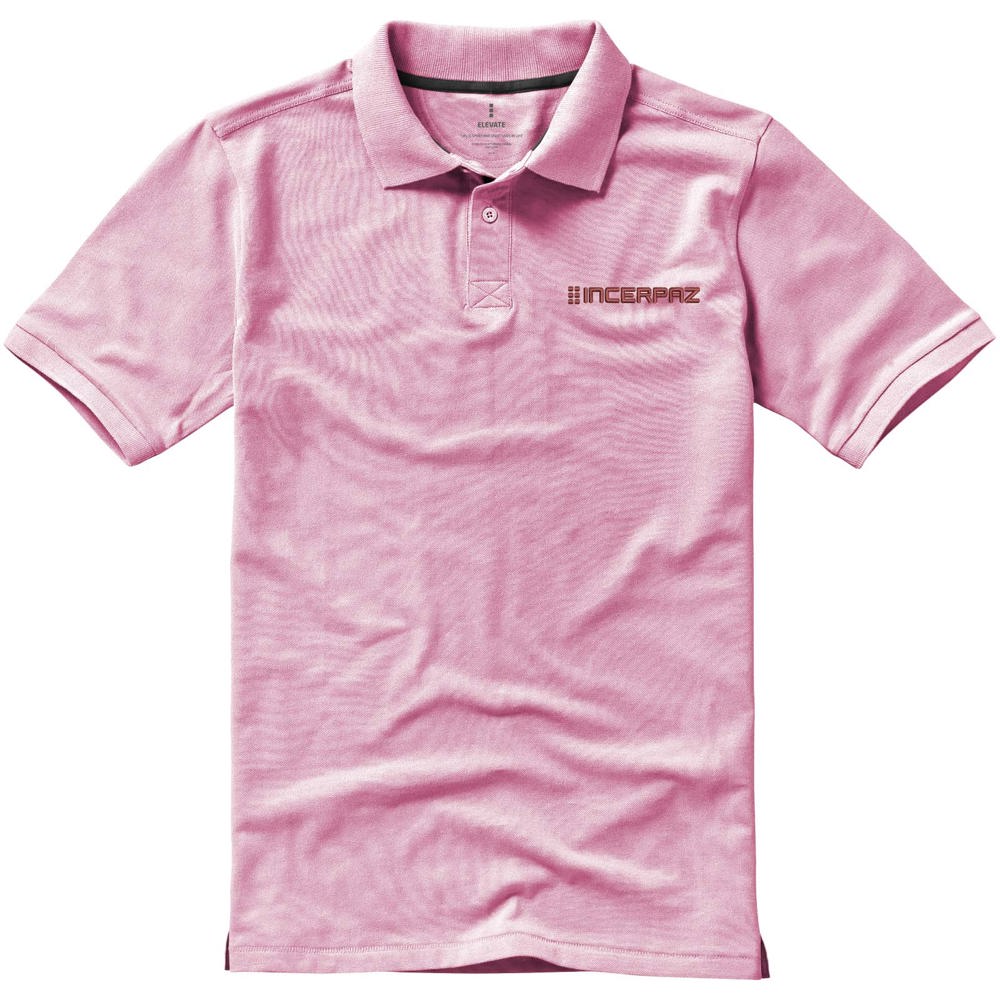 Calgary 200 g/m² herenpolo met korte mouwen