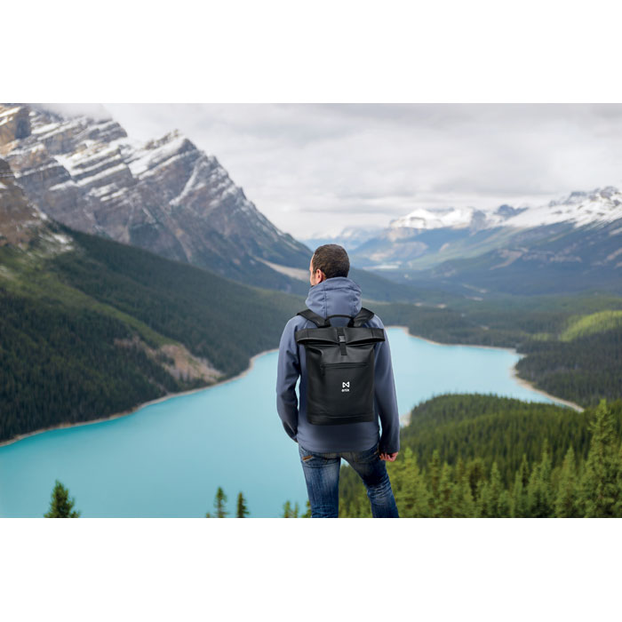 BAI ROLL - Laptop Rolltop rugzak PU