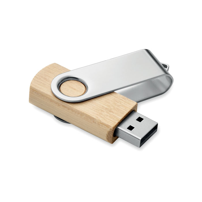 TECHMATE BAMBOO - Techmate bamboe USB 16GB