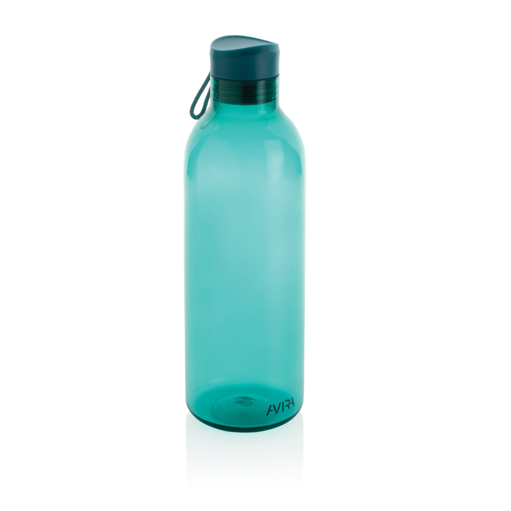 Avira Atik RCS Gerecycled PET fles 1L - turquoise (± PMS 322c)