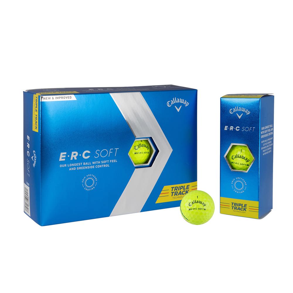 Callaway ERC Soft Triple Track - Geel