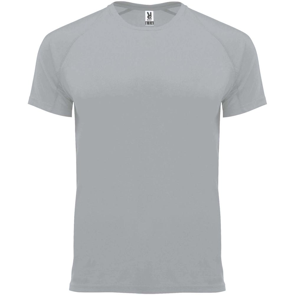 Bahrain 135 g/m² sportshirt met korte mouwen voor heren - Grijs