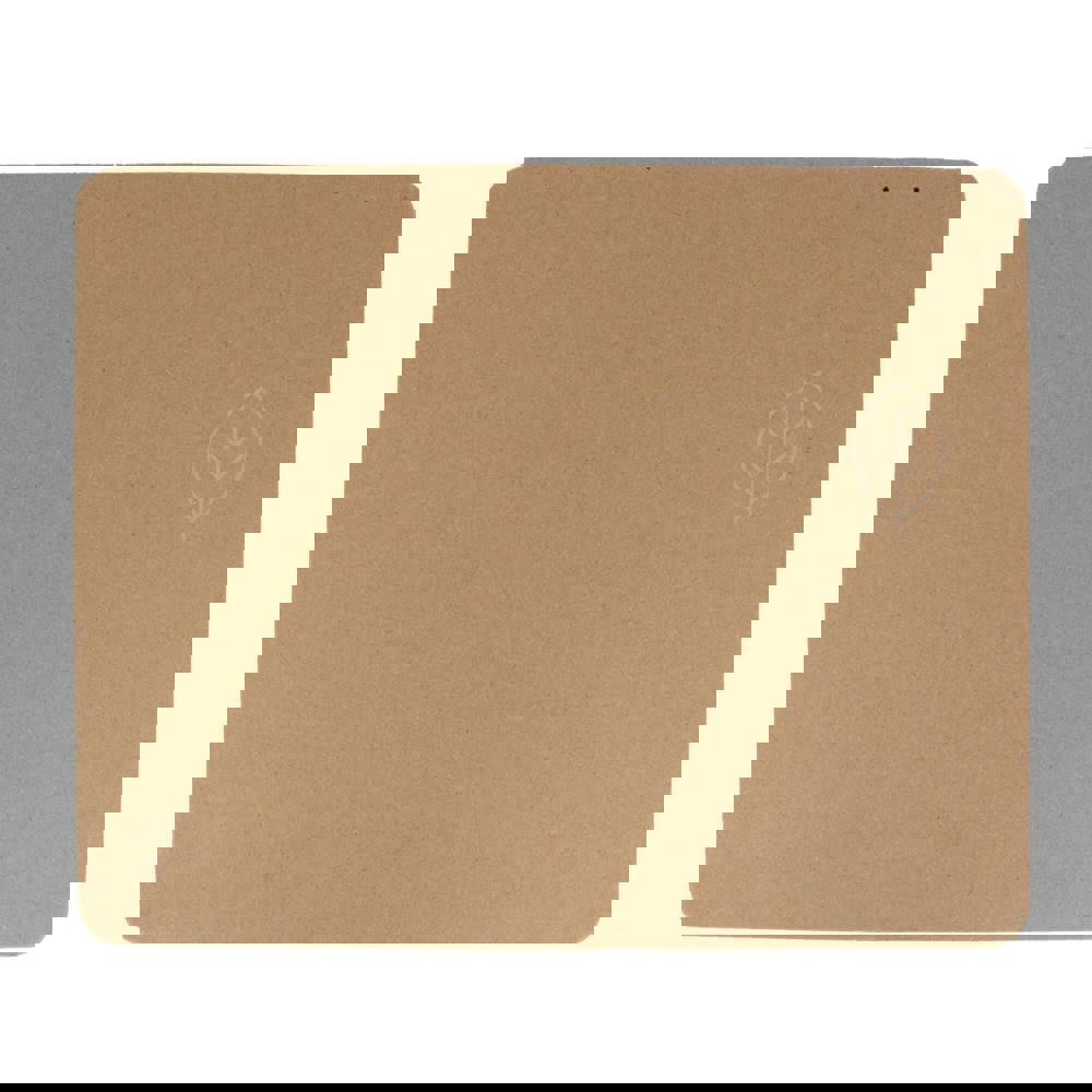 Muismat met draadloze oplader van gerecycled papier