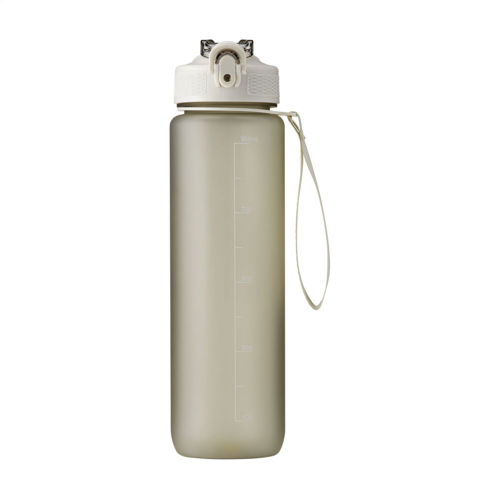 AquaSport RCS Recycled Water Bottle 1 L - Beige