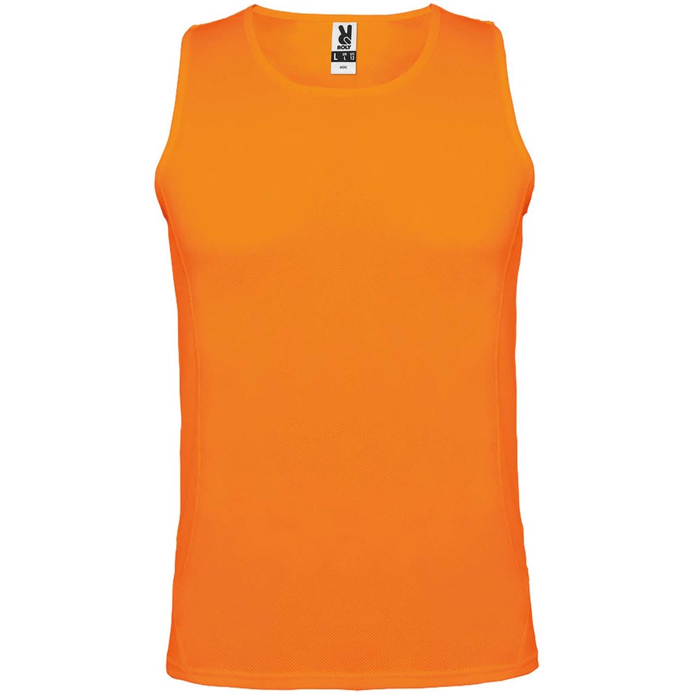 Andre sporthemd voor heren - Fluor oranje
