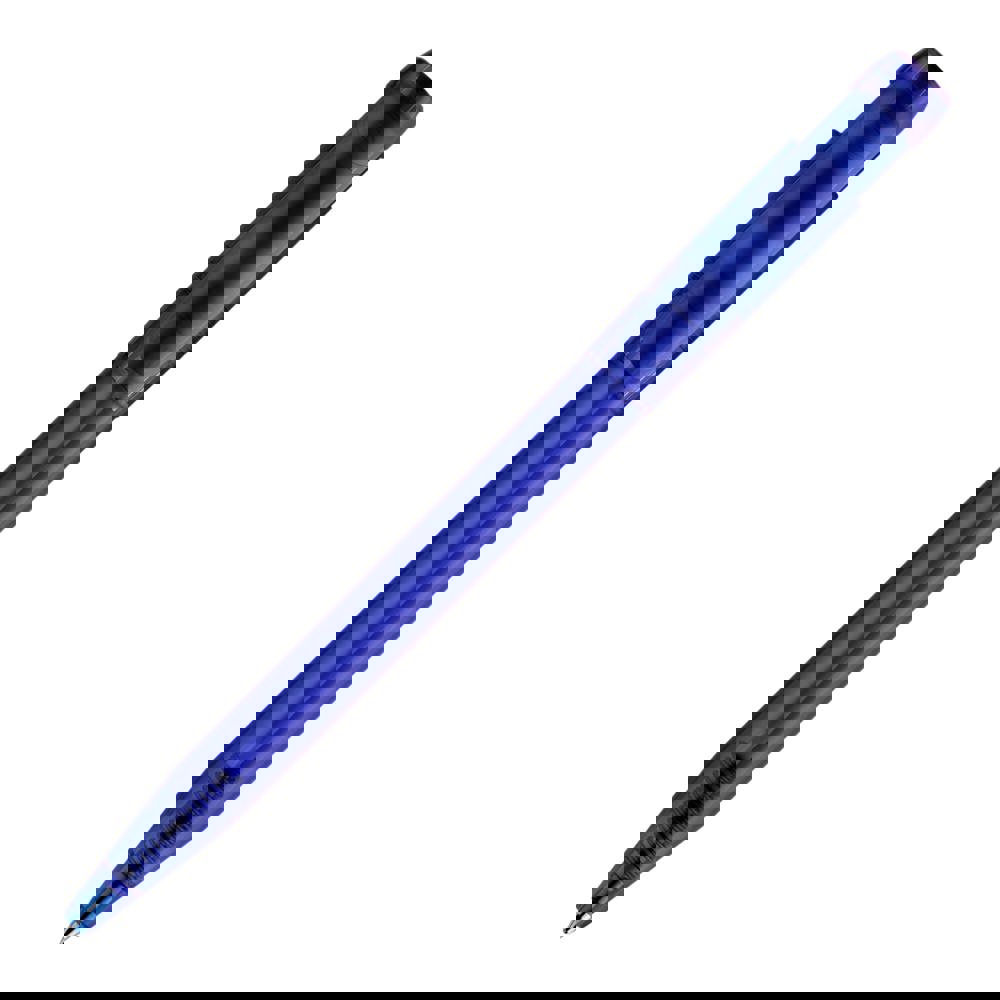 Balpen Pier Clear transparant - Transparant / Donkerblauw