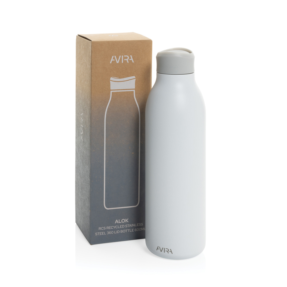 Avira Alok RCS recycled staal 360 waterfles 600ML