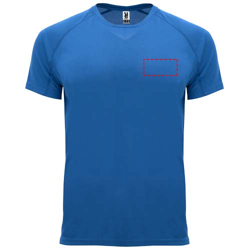 Bahrain 135 g/m² sportshirt met korte mouwen voor kinderen