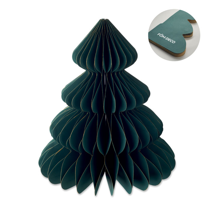 HARMOBIG - Kerstboomdecoratie van papier - Groen
