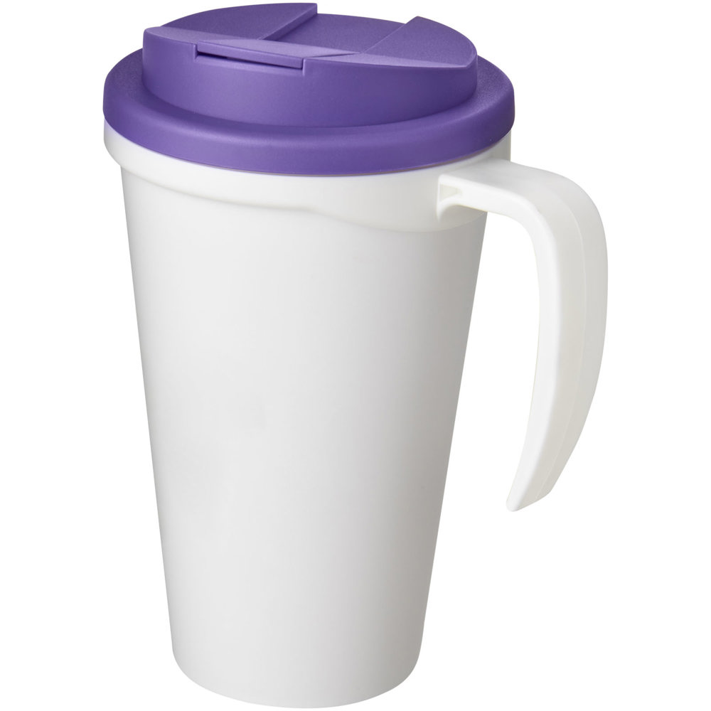 Americano® Grande 350 ml geïsoleerde beker - Wit, Paars