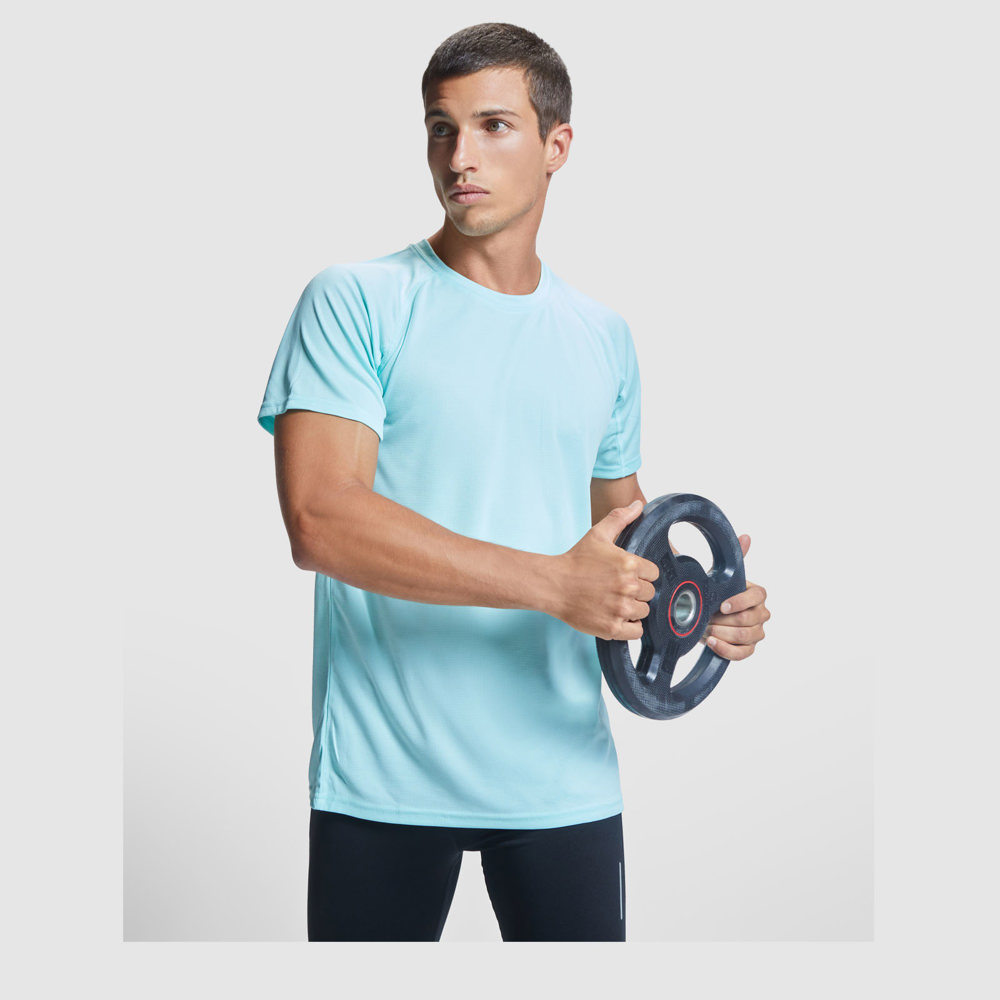 Bahrain 135 g/m² sportshirt met korte mouwen voor heren