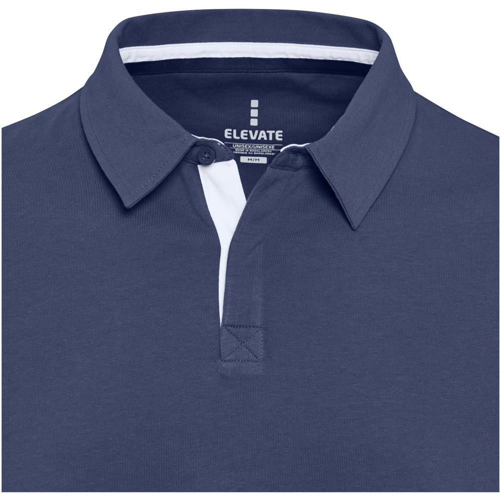 Clyde unisex organic rugbypolo sweatshirt 