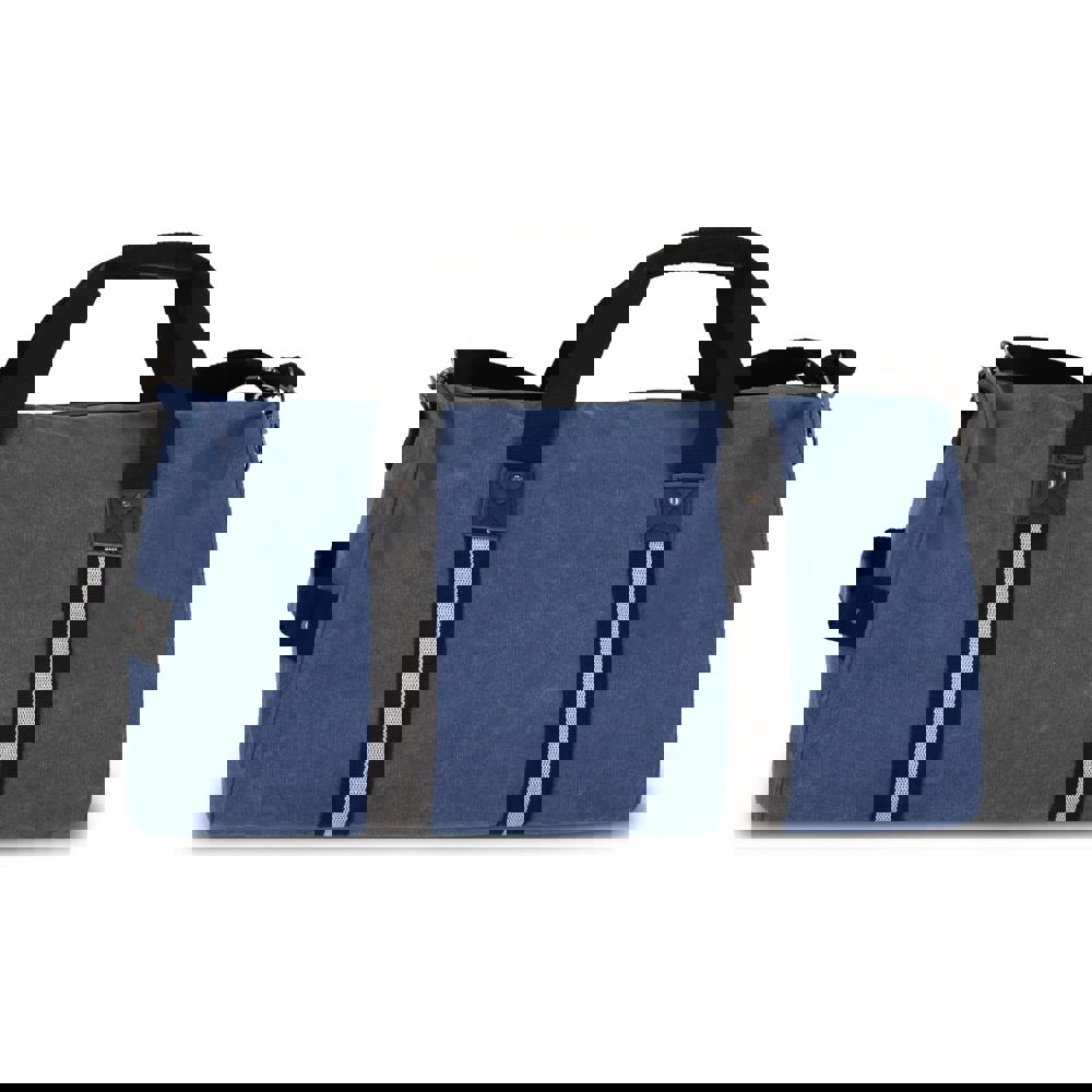 Gerecycled katoenen canvas plunjezak Harper