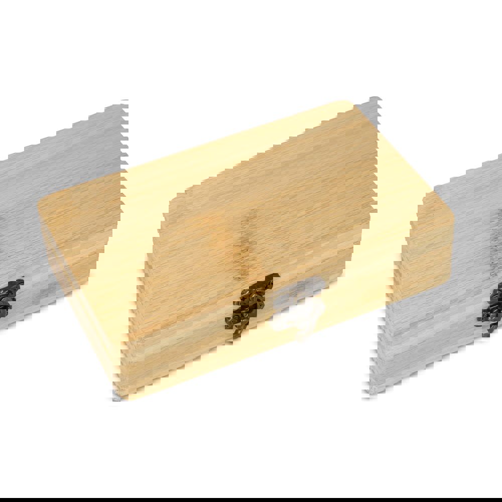 13-delige gereedschapsset in bamboe doos