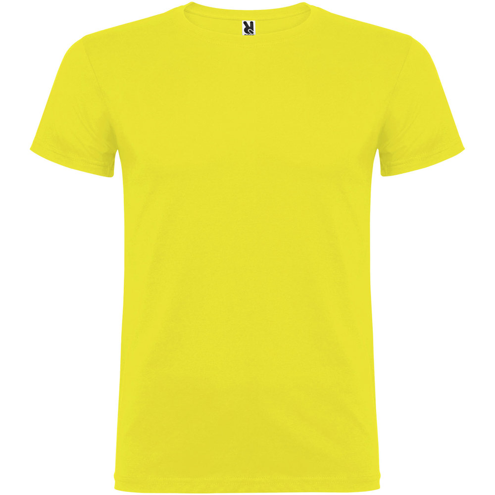 Beagle 155 g/m² herenshirt met korte mouwen - Geel