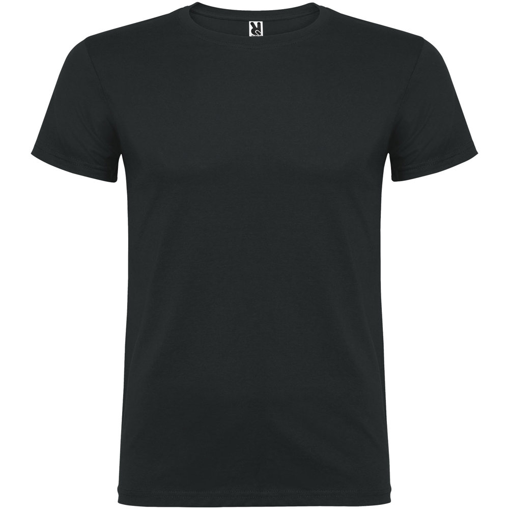 Beagle 155 g/m² herenshirt met korte mouwen - Donkerlood
