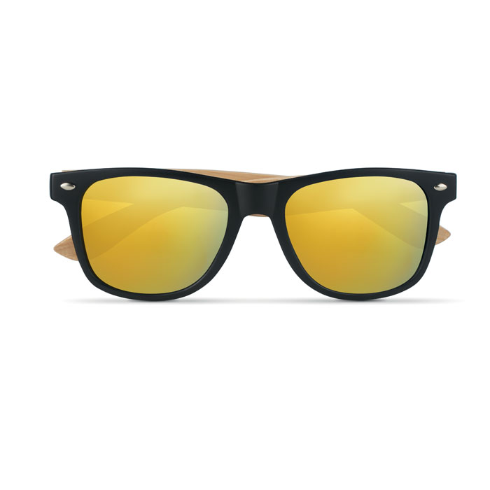 CALIFORNIA TOUCH - Zonnebril met bamboe frame - Geel