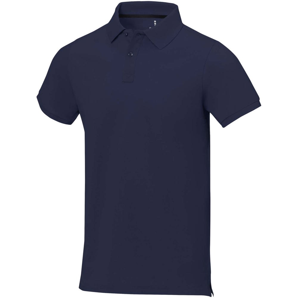 Calgary herenpolo met korte mouwen - Marineblauw
