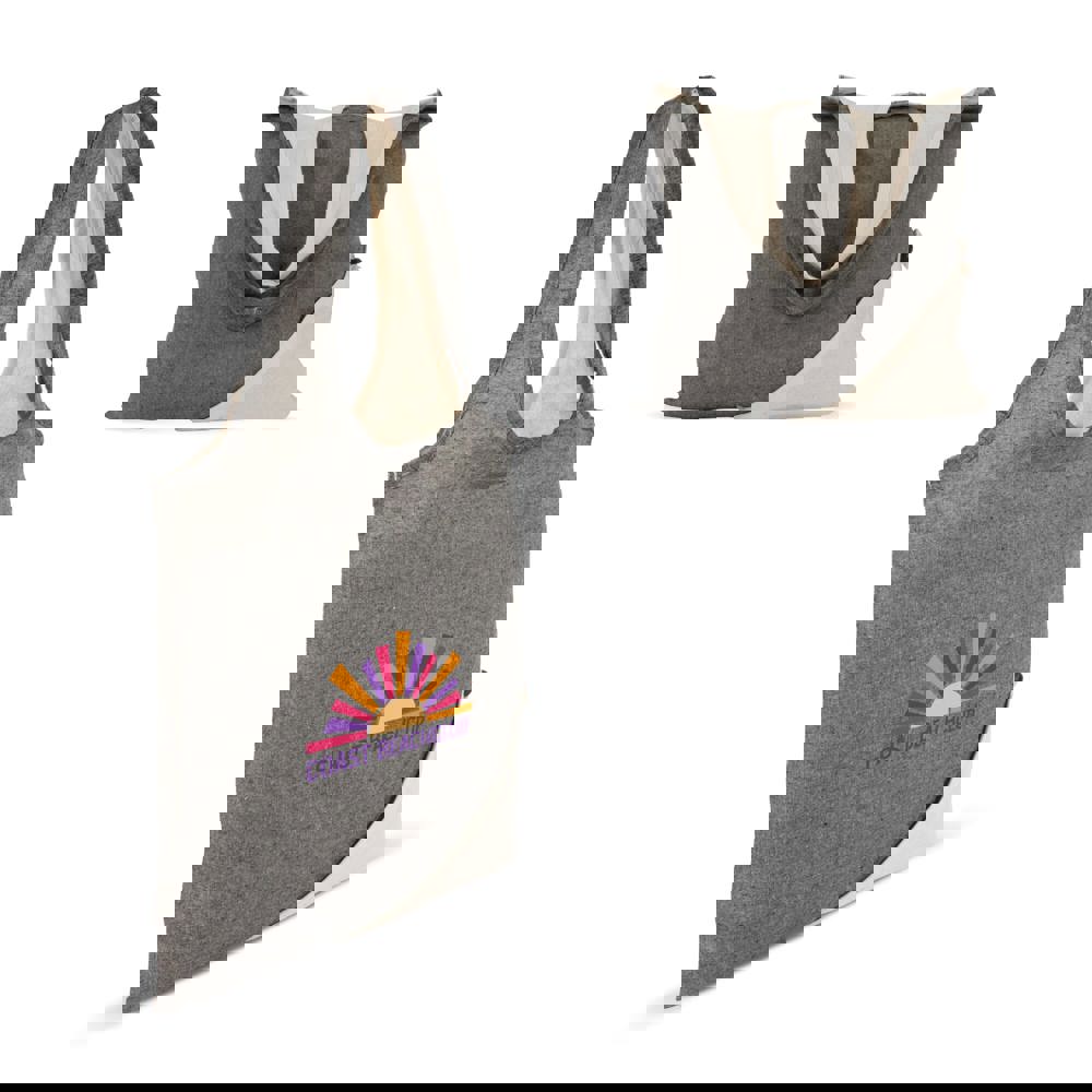 Boodschappentas Gerecycled katoen OEKO-TEX® 140g/m² 38x42cm