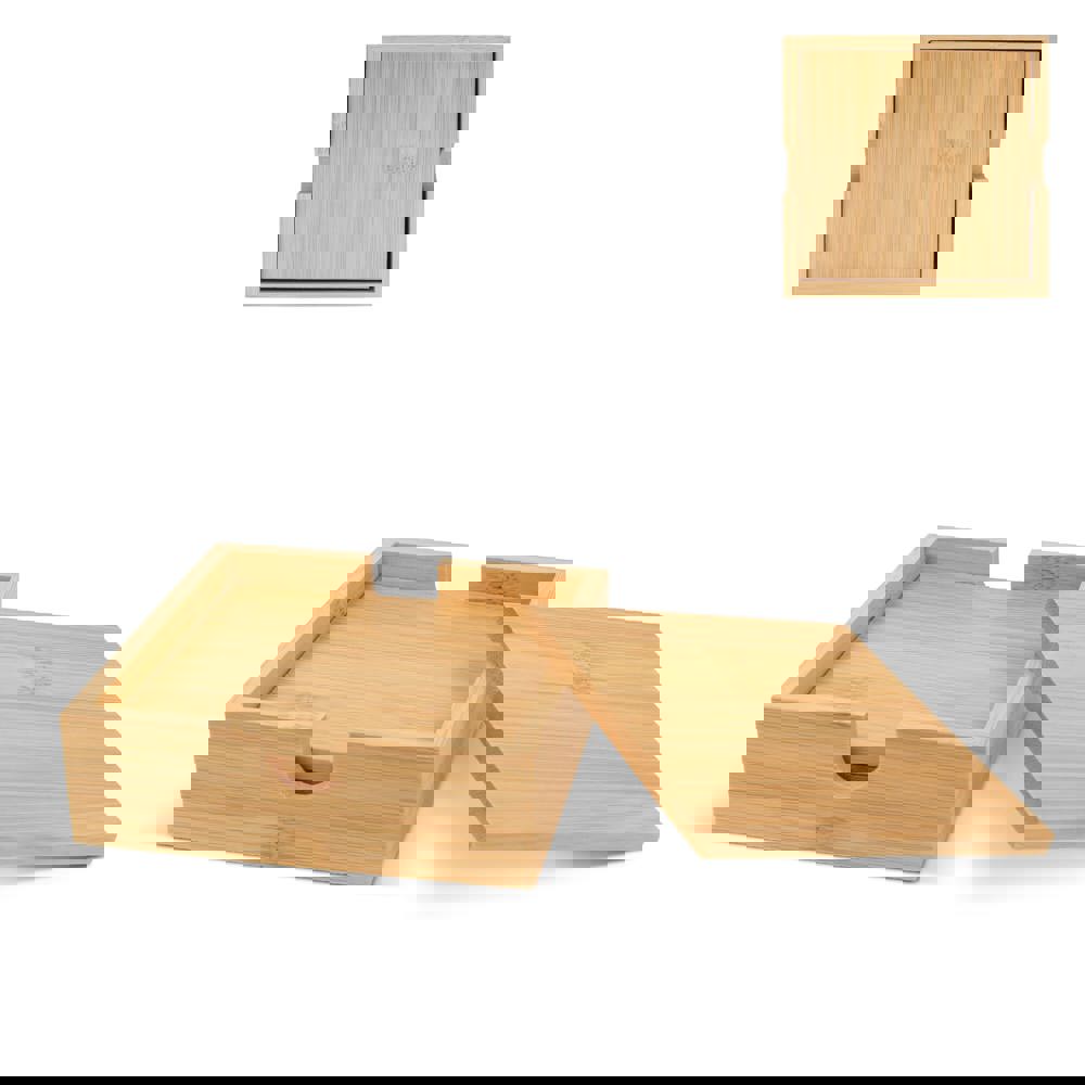 Bamboe onderzetterset (4 stuks)