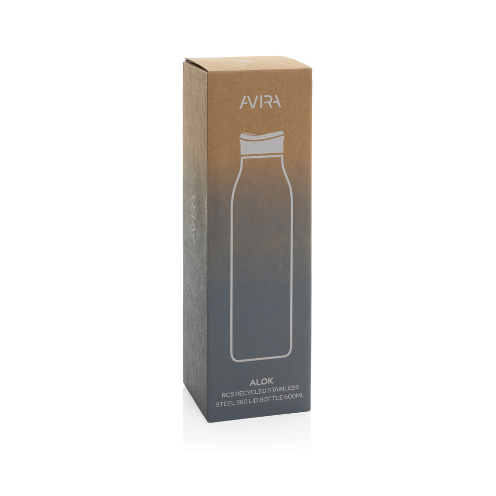 Avira Alok RCS recycled staal 360 waterfles 600ML