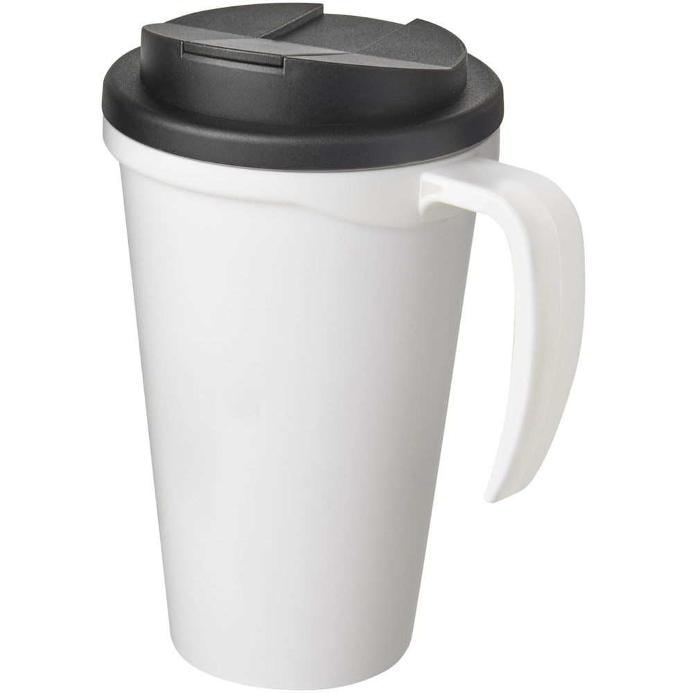 Americano® Grande 350 ml geïsoleerde beker - Wit, Zwart