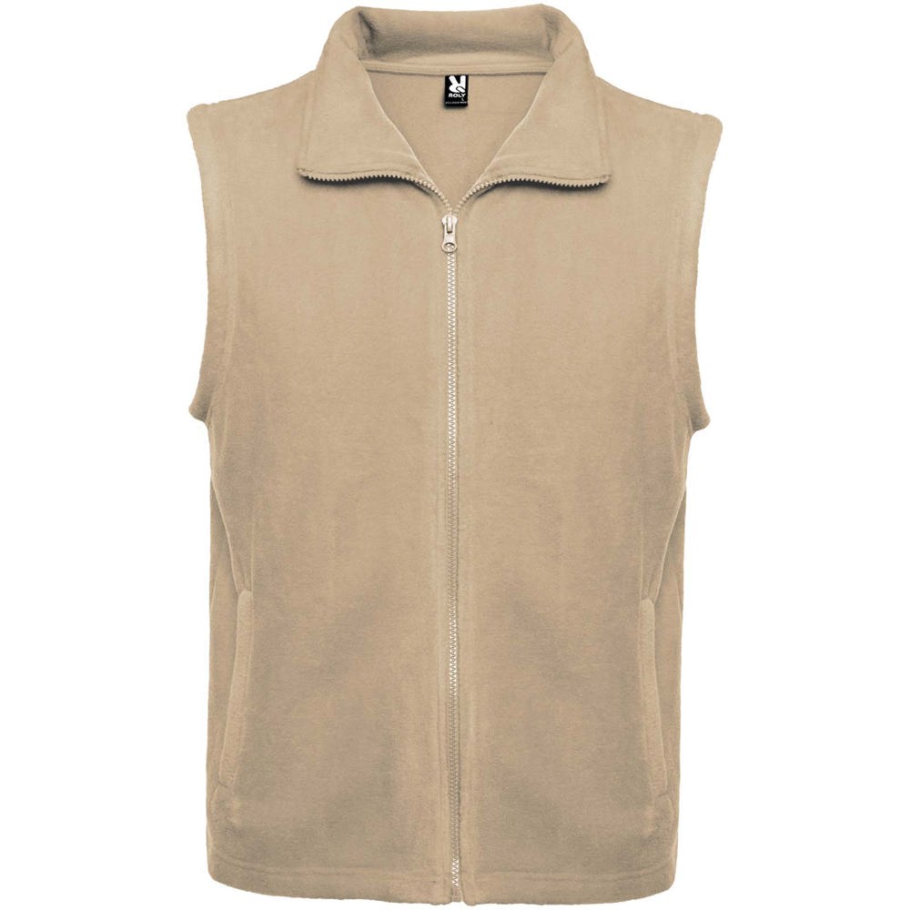 Bellagio unisex fleece bodywarmer - Zand