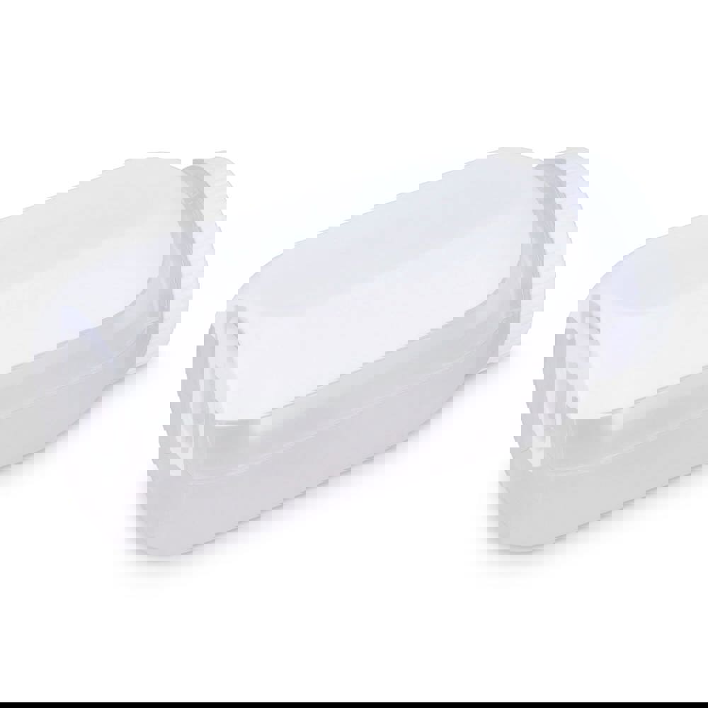 Alles-in-één Lunchkom met Sausvakje en Lepel-Vork - Wit