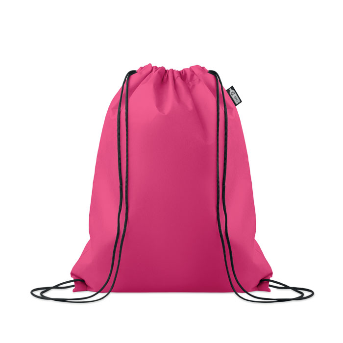 DAFFY RPET - RPET non-woven trekkoordtas - Fuchsia