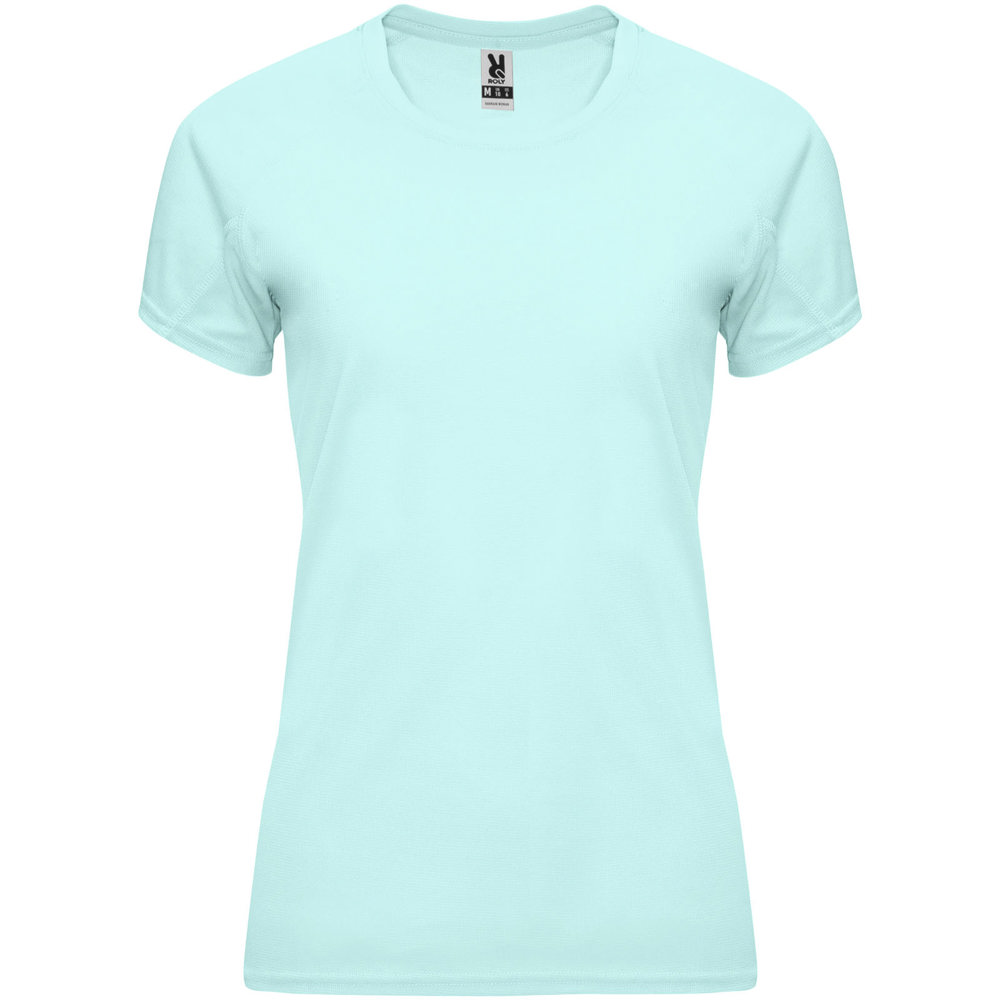 Bahrain 135 g/m² sportshirt met korte mouwen voor dames - Mintgroen