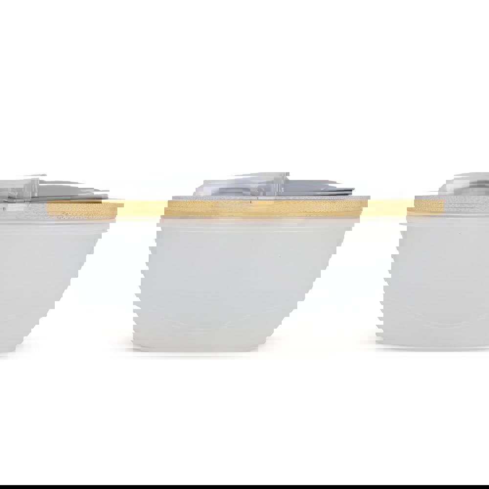 Lunchbox R-PP &amp; bamboe met bestek - 1L