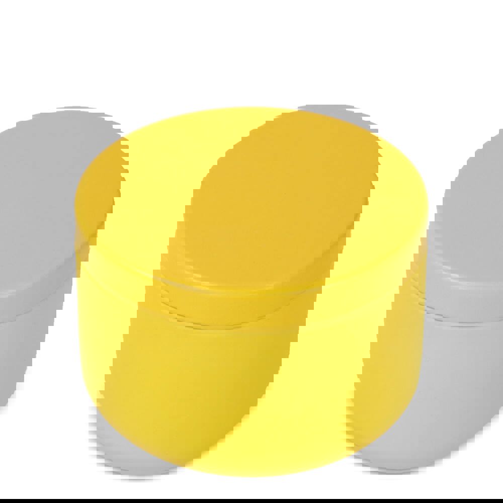 Asana plantaardige kaars in gerecycled blik - Geel