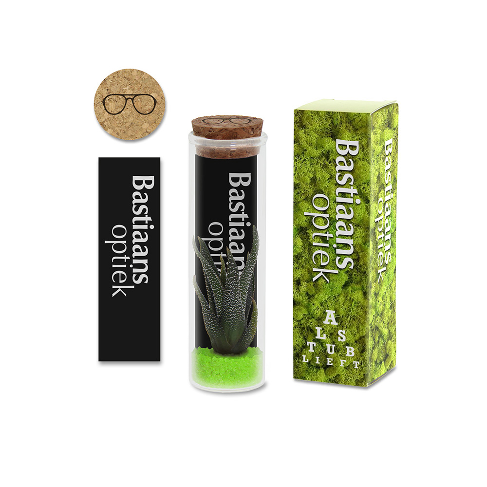 Tiny Treasurez® - Message in a bottle small, Zonder verpakking, Oranje