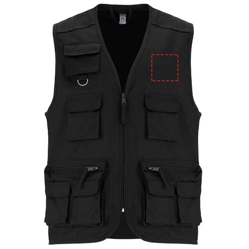 Venera 200 g/m2 werkvest met V-hals en meerdere zakken 