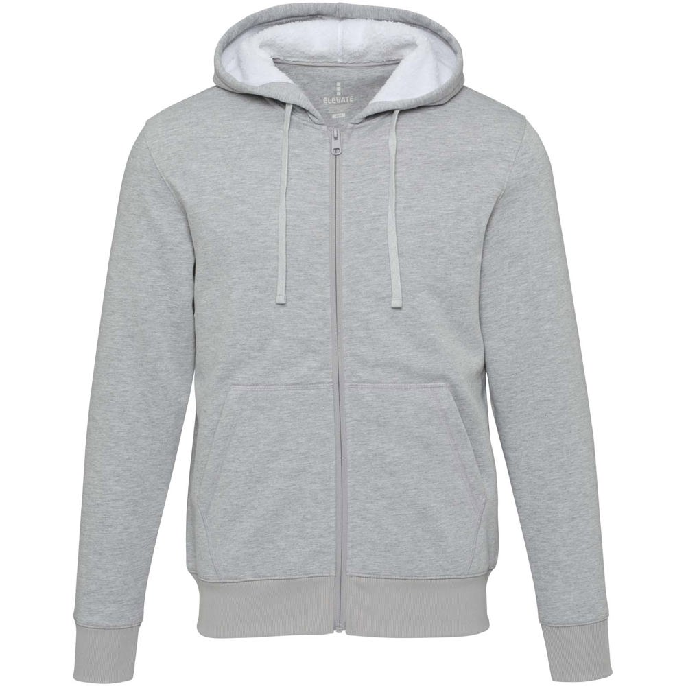 Natron sherpahoodie met volledige rits