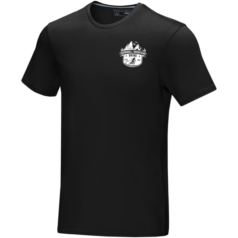 Azurite heren T-shirt met korte mouwen biologisch textiel