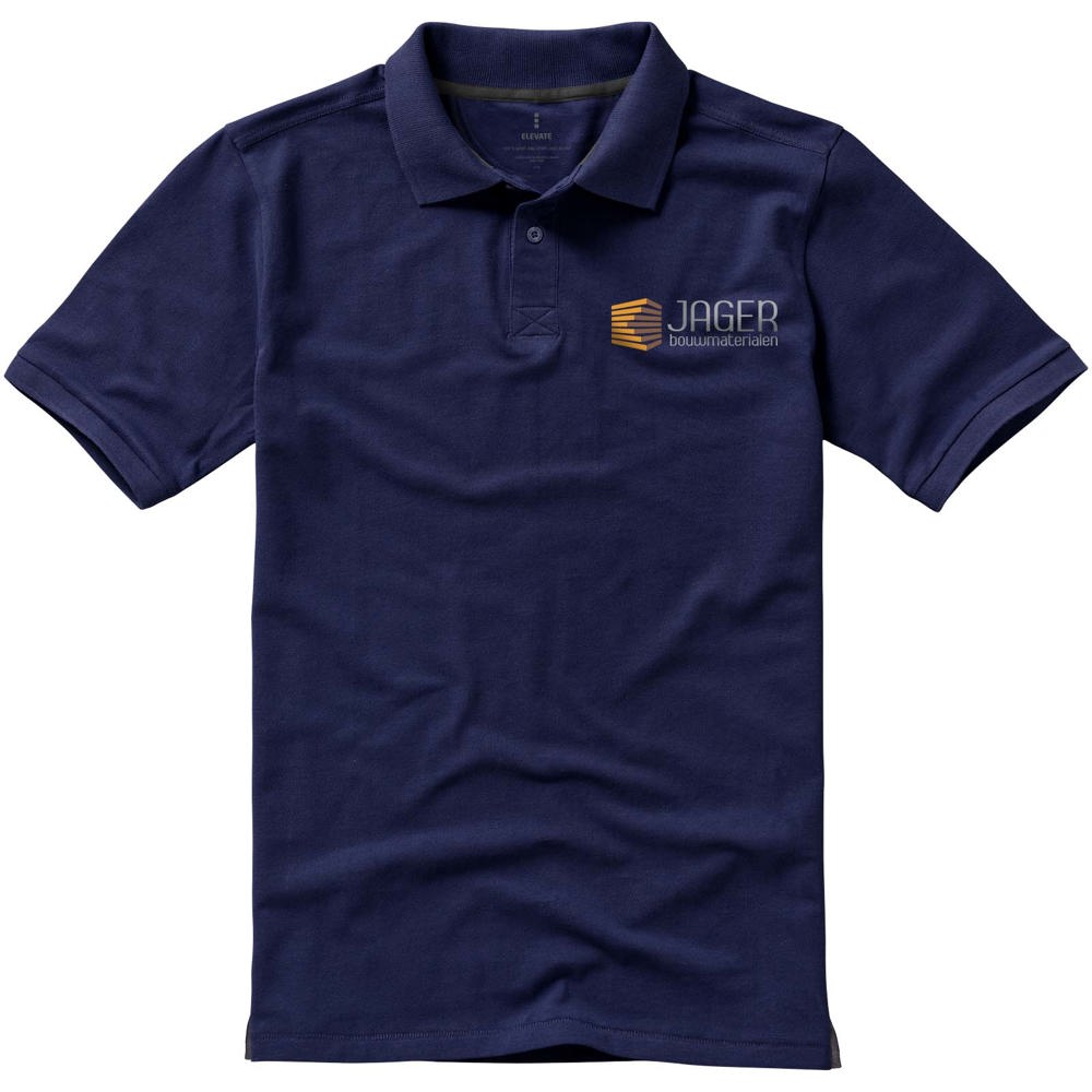 Calgary 200 g/m² herenpolo met korte mouwen