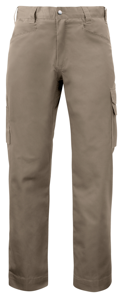 2530 BROEK ZONDER KNIEZAKKEN - kaki
