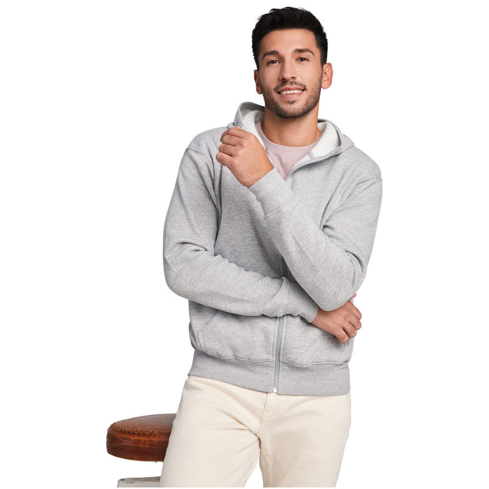 Montblanc 280 g/m² unisex hoodie met volledige rits