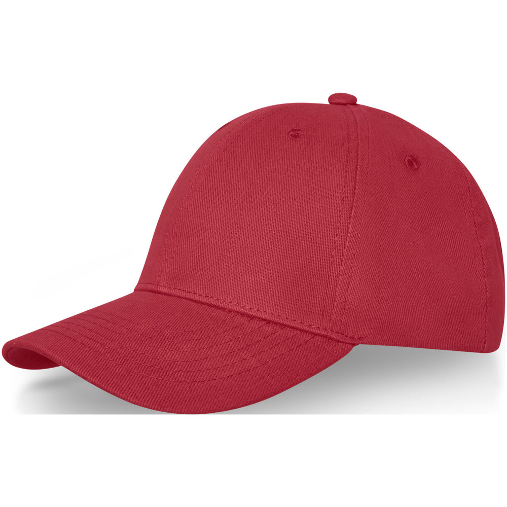Davis 6 panel cap - Rood