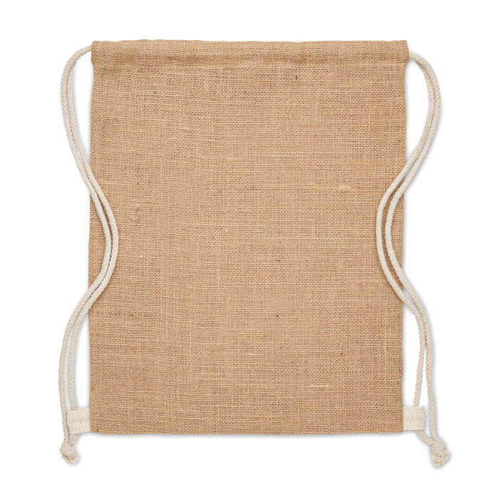 FUKURO - Jute rugzakje met koord
