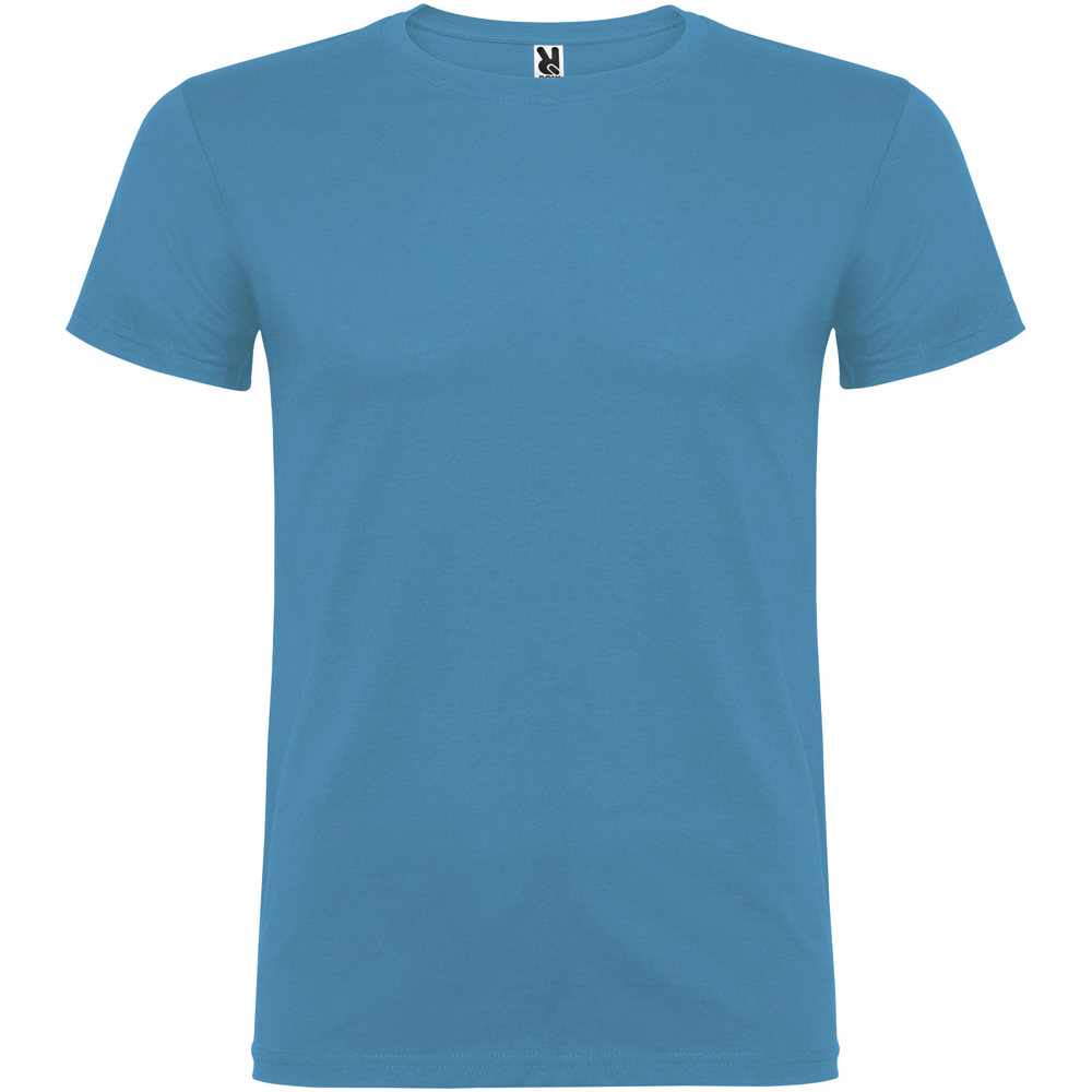 Beagle 155 g/m² herenshirt met korte mouwen - Turkoois
