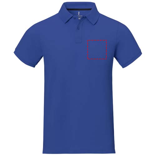Calgary 200 g/m² herenpolo met korte mouwen
